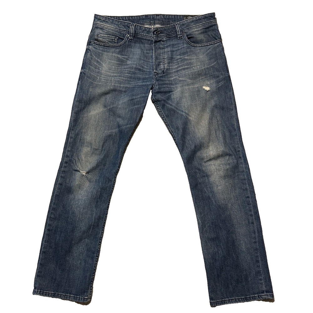 Diesel Safado Mens's 36W x 31L Denim Jeans Straight Stretch C84MX